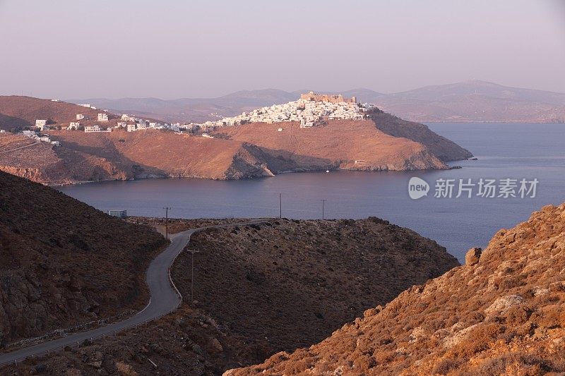 Chora, Astypalea, CDodecanese，希腊